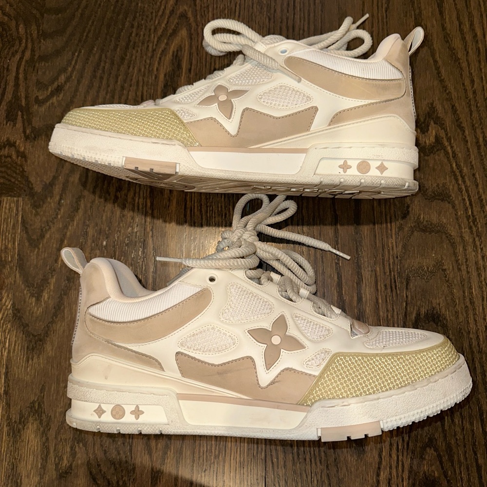 Louis Vuitton Skate Sneaker in Beige